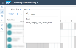 FSM RELEASE 2108 - Planning and dispatching board area UDF fields 
